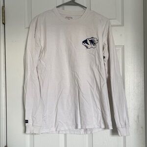 White Mizzou Long Sleeve Shirt